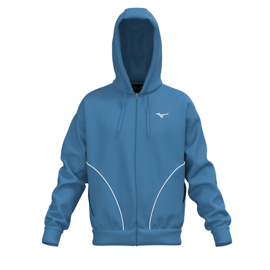 Mizuno ATHLETICS SWEAT JACKET Parisian blue